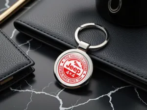Jeep Portachiavi Logo Lega Premium Personalizzata
